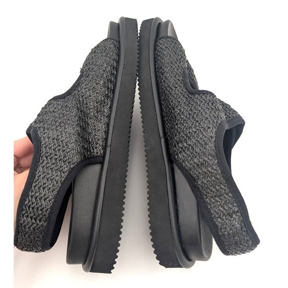 ABound Chance Platform Sandal Women's Hook & Loop Black Size US9.5M EU40 - Picture 8 of 13